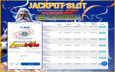 Bukti Kemenangan Member Setia Kami ANI*7 Sebesar Rp 50.000.000 di Permainan Starlight Princess