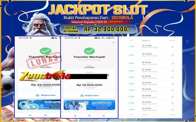 Bukti Kemenangan Member Setia Kami ZS4* Sebesar Rp 32.900.000 di Permainan Mahjong Wins 3 – Black Scatter
